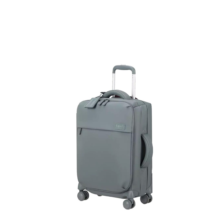 Bagages Lipault Valise 4 Roues Souple | Valise Cabine 55Cm Lost In Berlin Lipault Gris