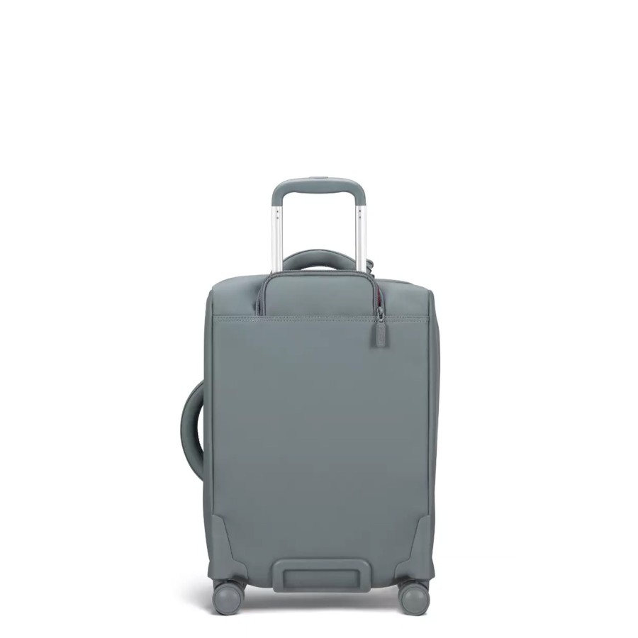 Bagages Lipault Valise 4 Roues Souple | Valise Cabine 55Cm Lost In Berlin Lipault Gris