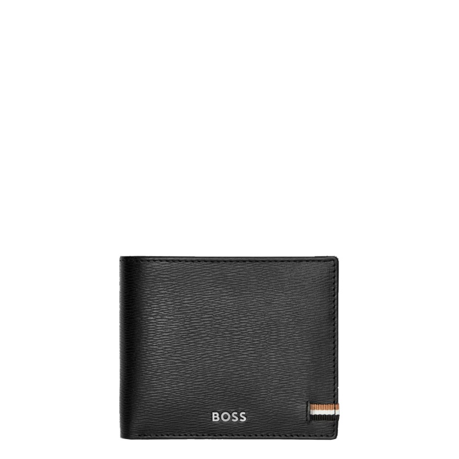 Homme Hugo Boss Portefeuille | Portefeuille En Cuir Iconic Hugo Boss