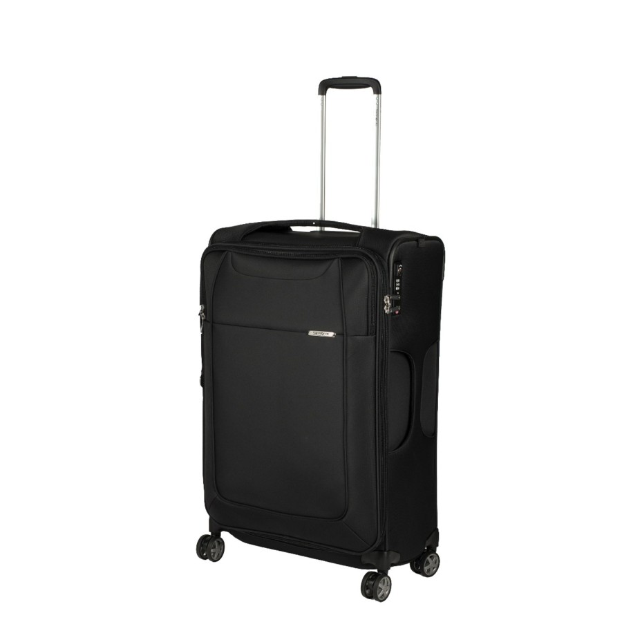 Bagages Samsonite Valise 4 Roues Souple | Valise Extensible 63Cm D'Lite Samsonite Noir