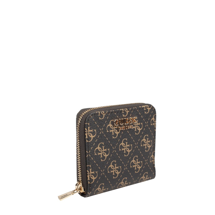 Femme Guess Porte Cartes | Porte Monnaie Laurel Guess