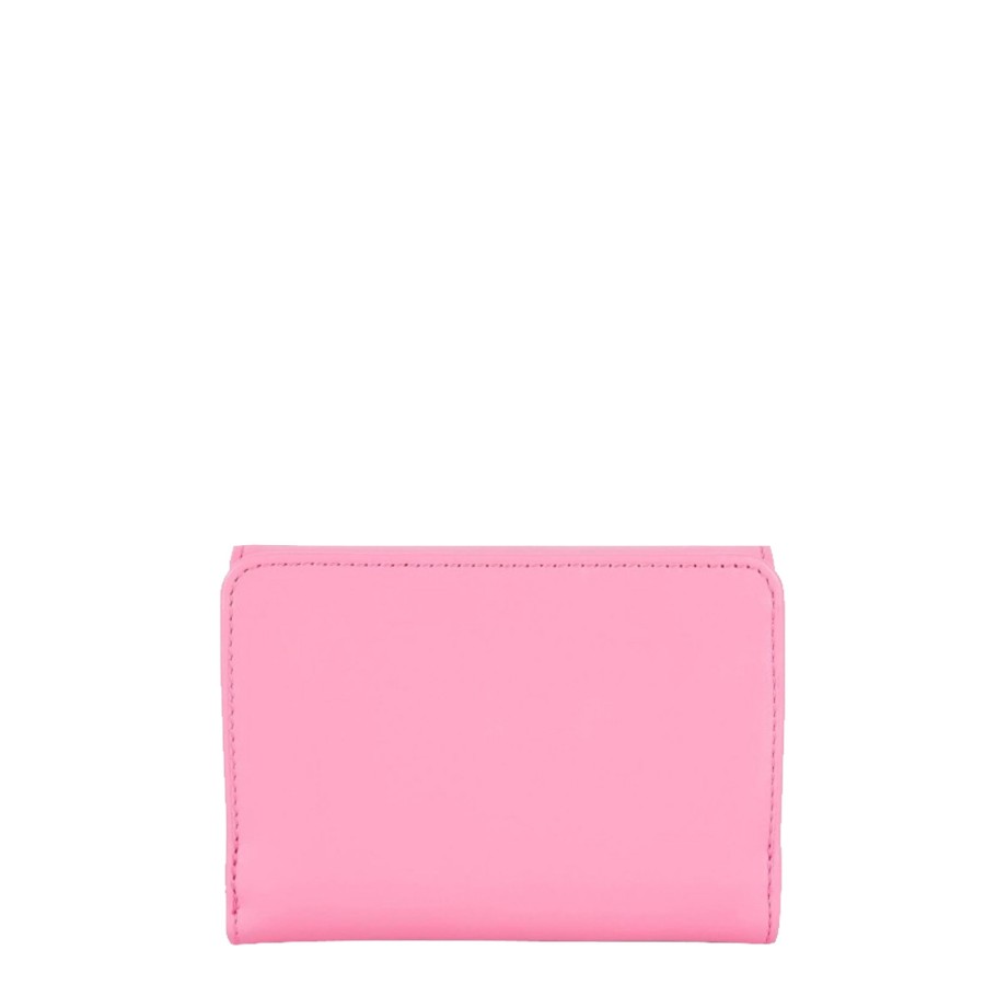 Femme Lancaster Portefeuille | Portefeuille En Cuir Paris Pm Lancaster Rose