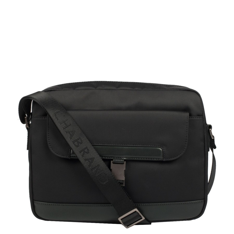 Homme Chabrand Sac Reporter/Gibeciere | Grande Sacoche Castellet Chabrand Noir