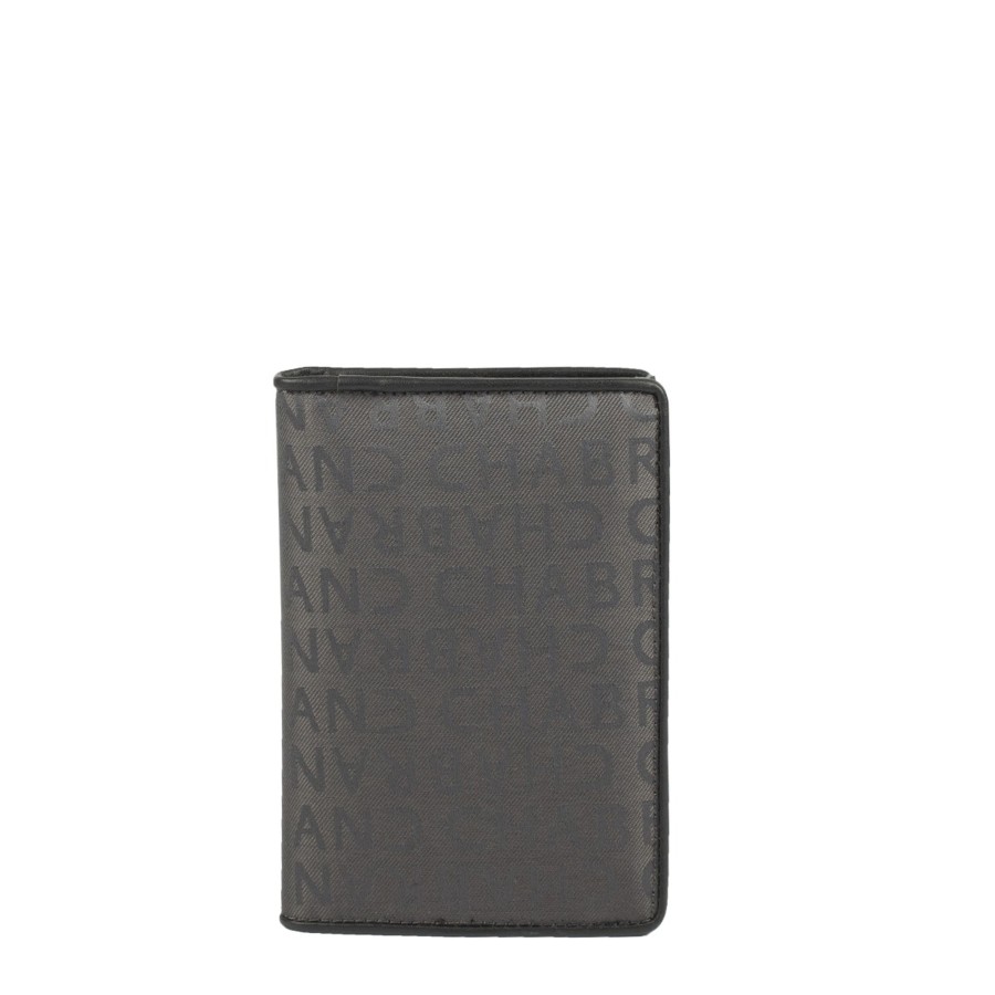 Homme Chabrand Portefeuille | Portefeuille Logote Gris Prado Chabrand