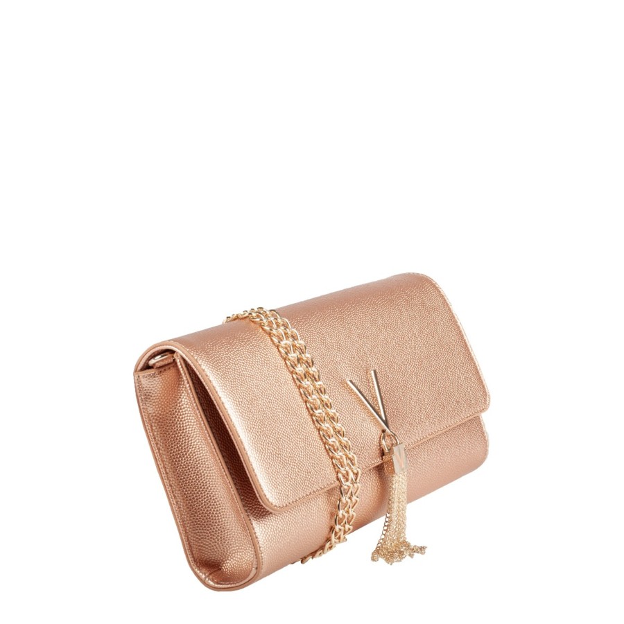 Femme Valentino Pochette | Pochette Divina Valentino Rose Dore