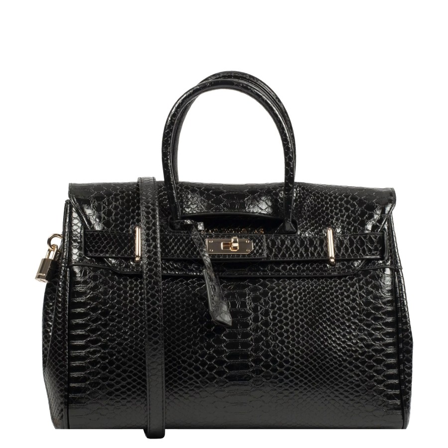 Femme Mac Douglas Sac Porte Main | Sac A Main Pyla Xs Bryan Python Mac Douglas