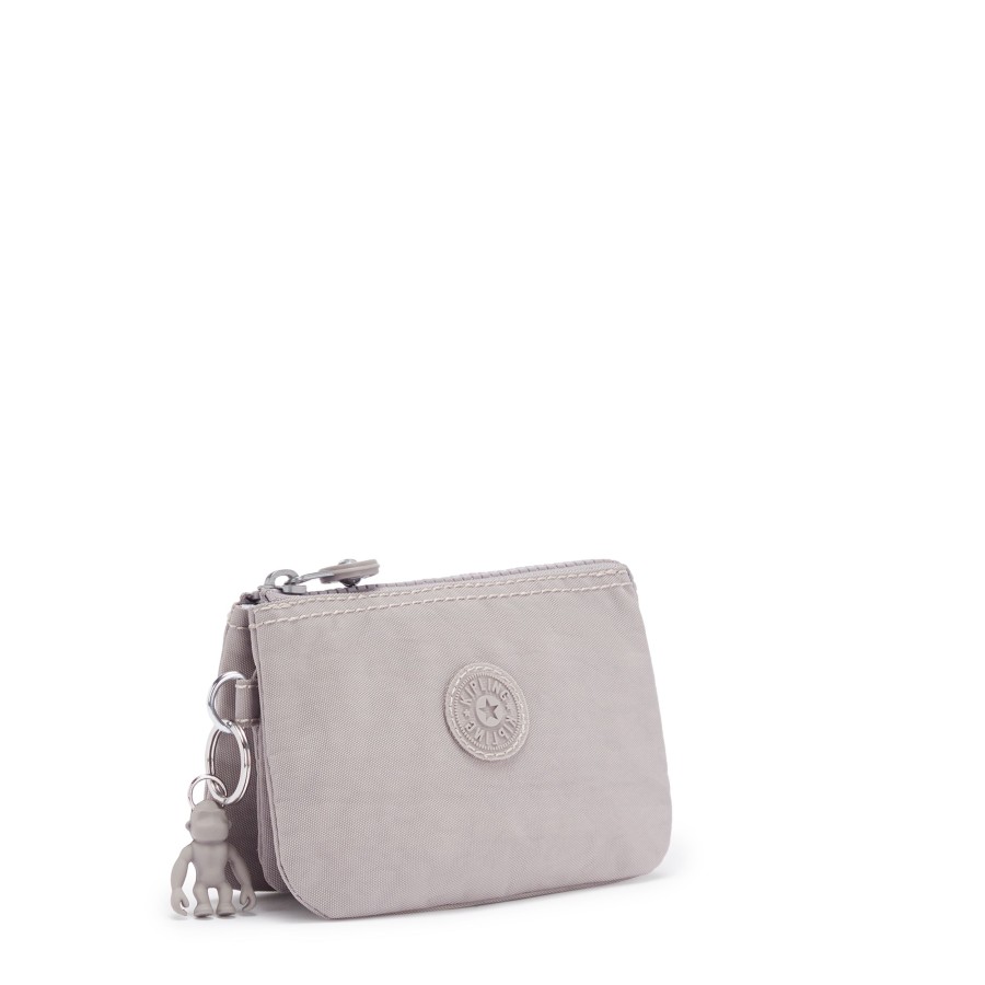 Femme Kipling Porte Monnaie | Porte Monnaie Creativity S Kipling Gris