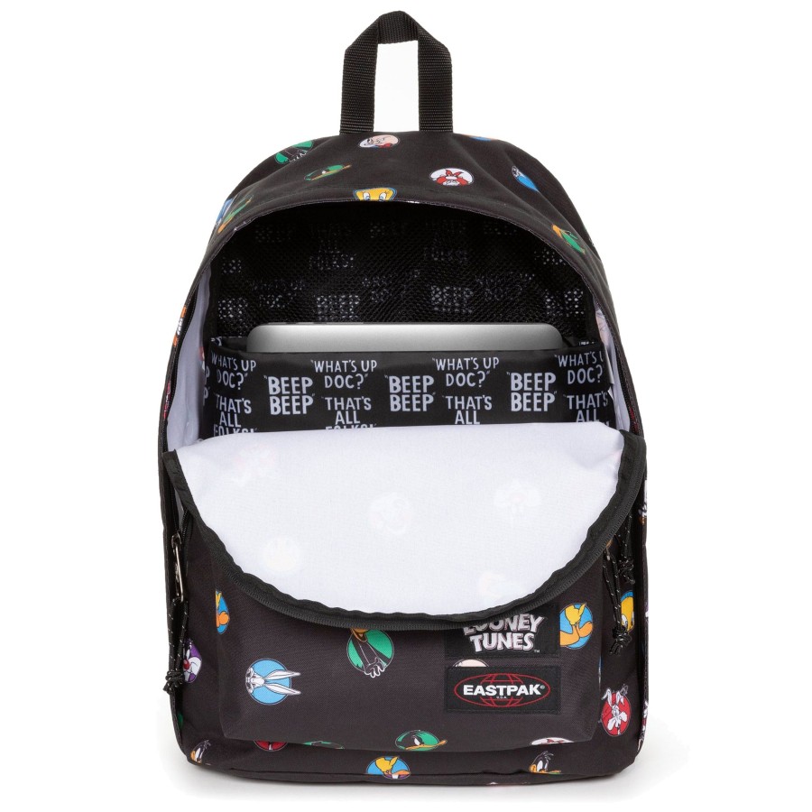 Scolaire Eastpak Sac A Dos | Sac A Dos 27L Out Of Office Looney Tunes Eastpak Tunes Black