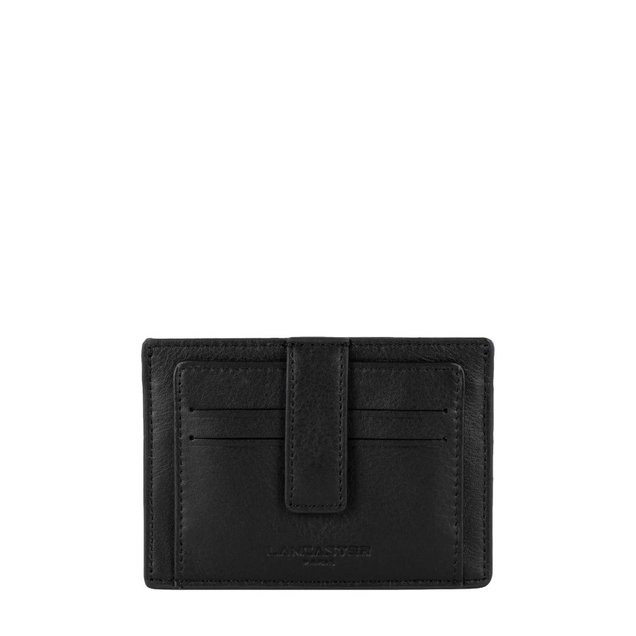 Homme Lancaster Porte Cartes | Porte Cartes En Cuir Soft Vintage Lancaster