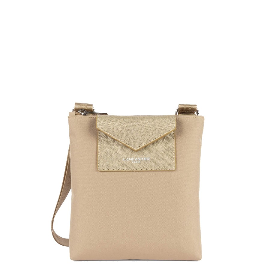 Femme Lancaster Sac Porte Bandouliere / Porte Travers | Sac Travers Smart Kba Lancaster Beige