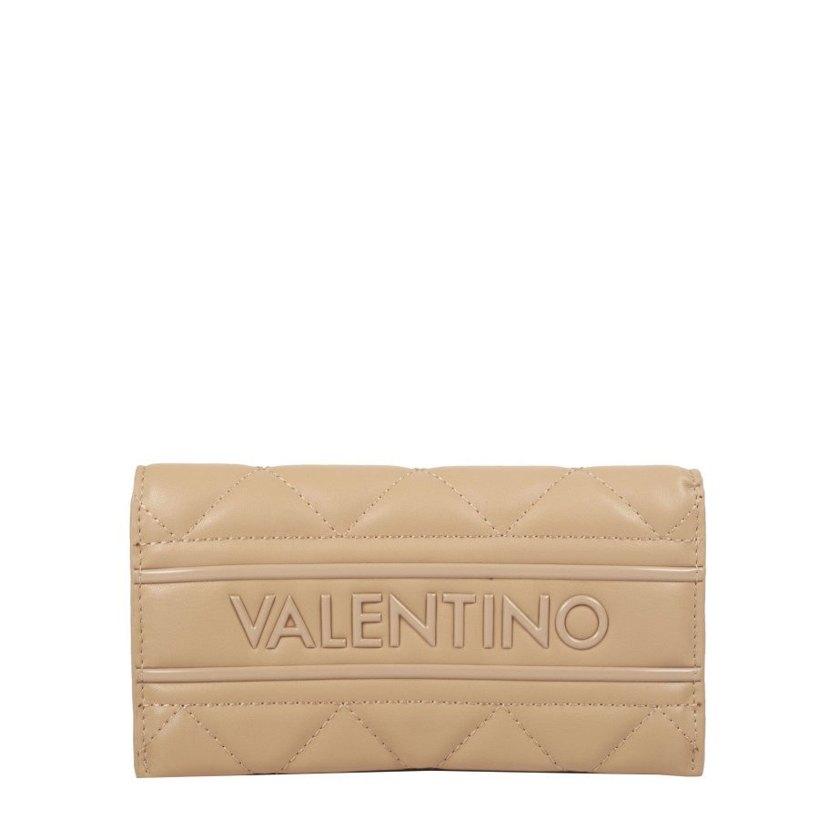 Femme Valentino Portefeuille | Compagnon Ada Valentino Beige