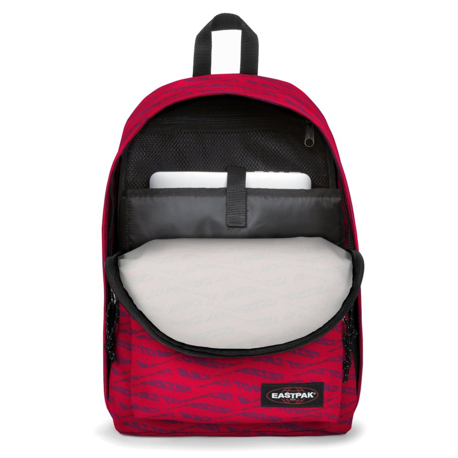 Scolaire Eastpak Sac A Dos | Sac A Dos 27L Out Of Office Authentic Eastpak Sculptype Rouge