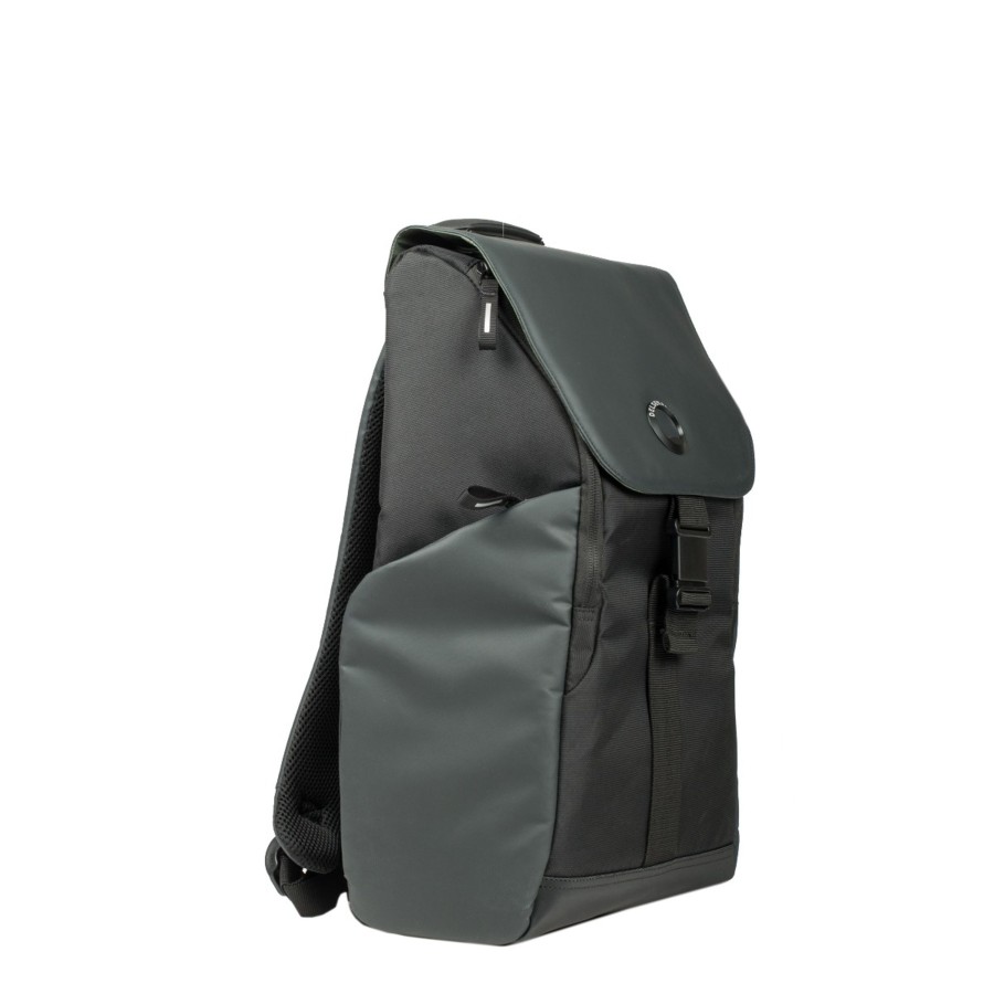 Homme Delsey Sac A Dos | Sac A Dos Securflap Delsey Noir