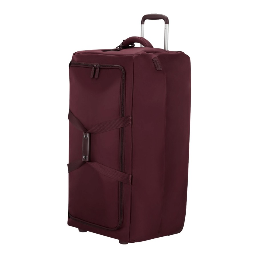 Bagages Lipault Valise 2 Roues Souple | Sac De Voyage 78Cm Foldable Plume Bordeaux