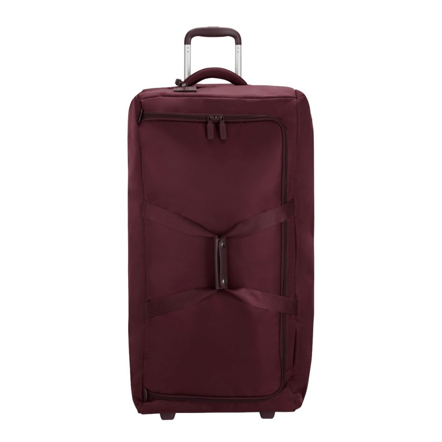 Bagages Lipault Valise 2 Roues Souple | Sac De Voyage 78Cm Foldable Plume Bordeaux