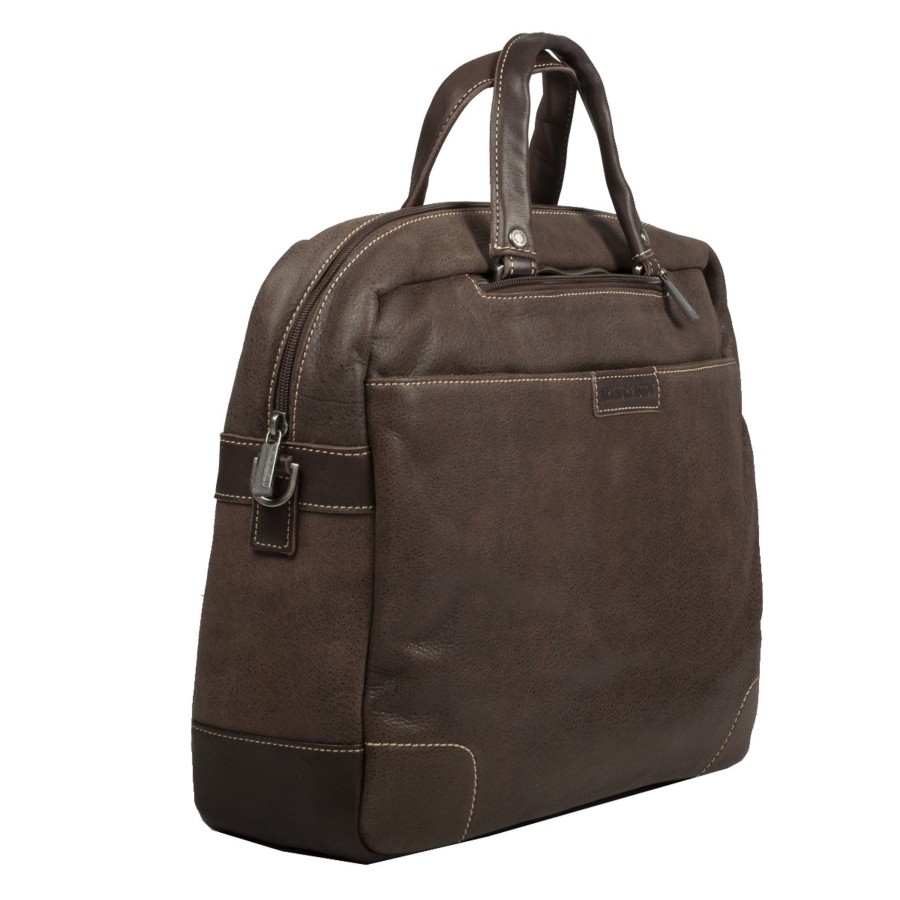 Homme Arthur et Aston Serviette/Cartable | Porte Documents / Sac A Dos En Cuir Marco