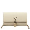 Femme Valentino Pochette | Pochette Divina Valentino Ecru