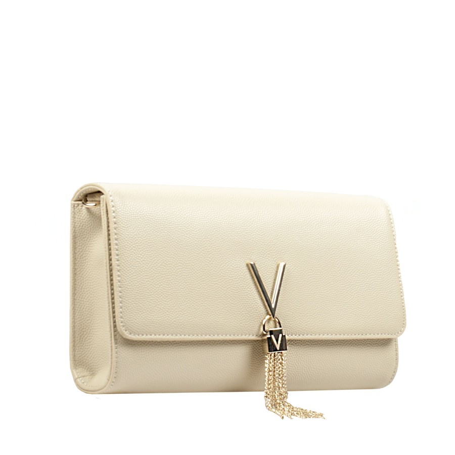 Femme Valentino Pochette | Pochette Divina Valentino Ecru