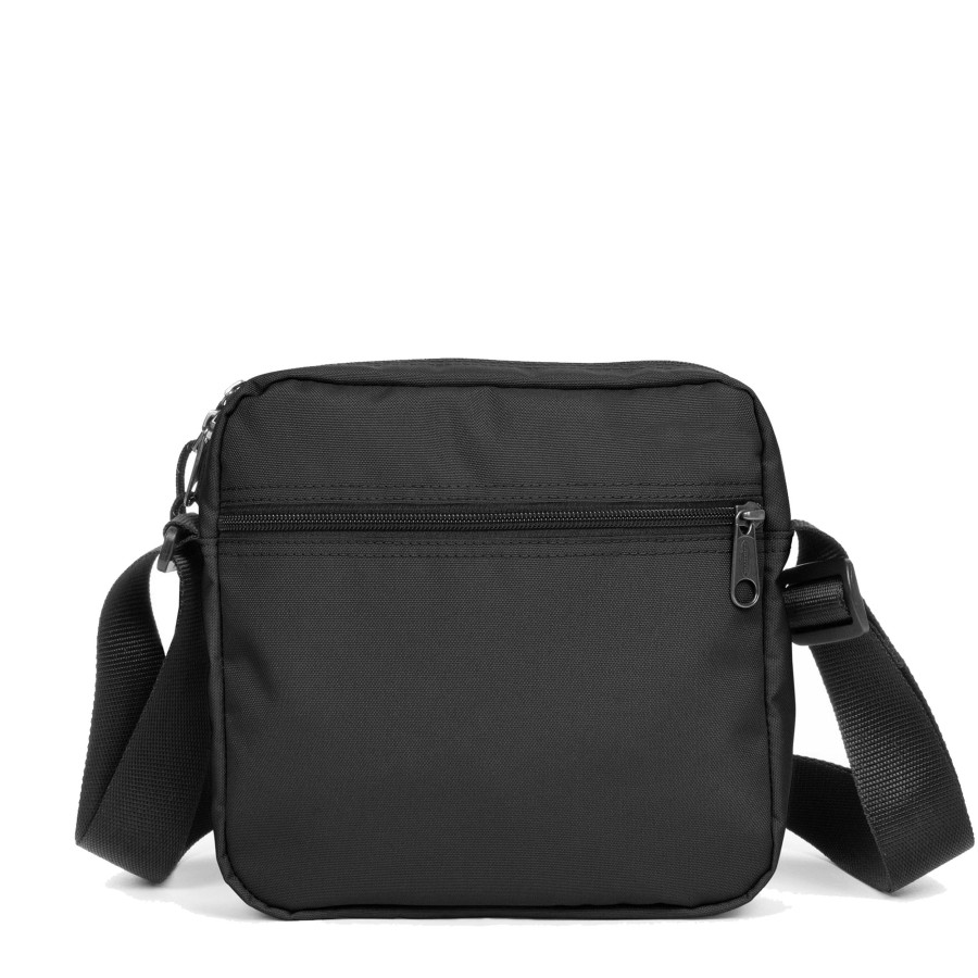 Femme Eastpak Sac Porte Bandouliere / Porte Travers | Sacoche The Bigger One Authentic Eastpak Noir