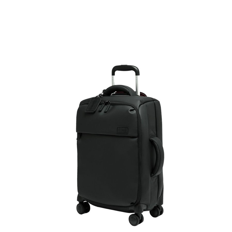 Bagages Lipault Valise 4 Roues Souple | Valise Cabine 55Cm Lost In Berlin Lipault Noir