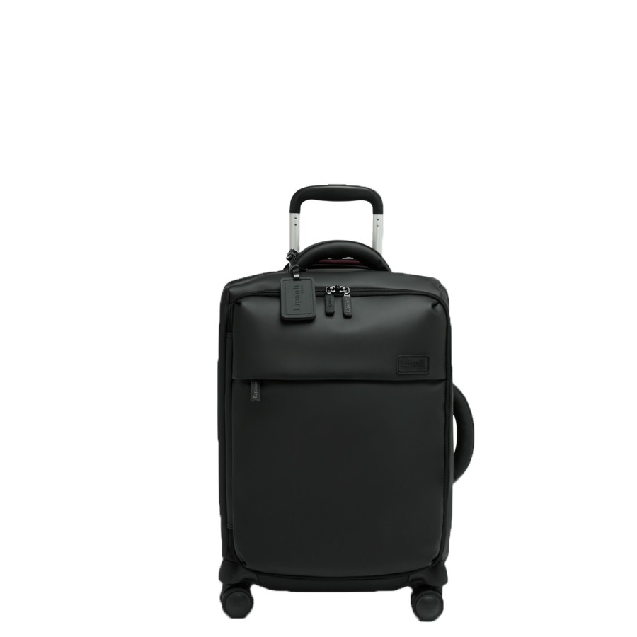 Bagages Lipault Valise 4 Roues Souple | Valise Cabine 55Cm Lost In Berlin Lipault Noir