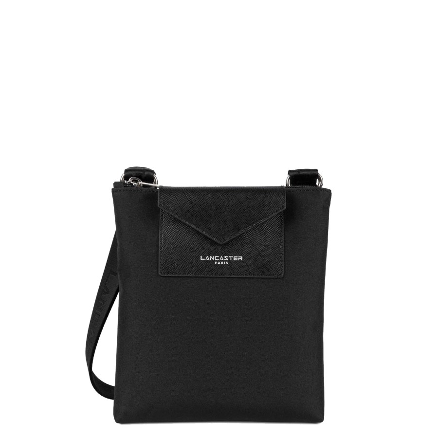 Femme Lancaster Sac Porte Bandouliere / Porte Travers | Sac Travers Smart Kba Lancaster Noir