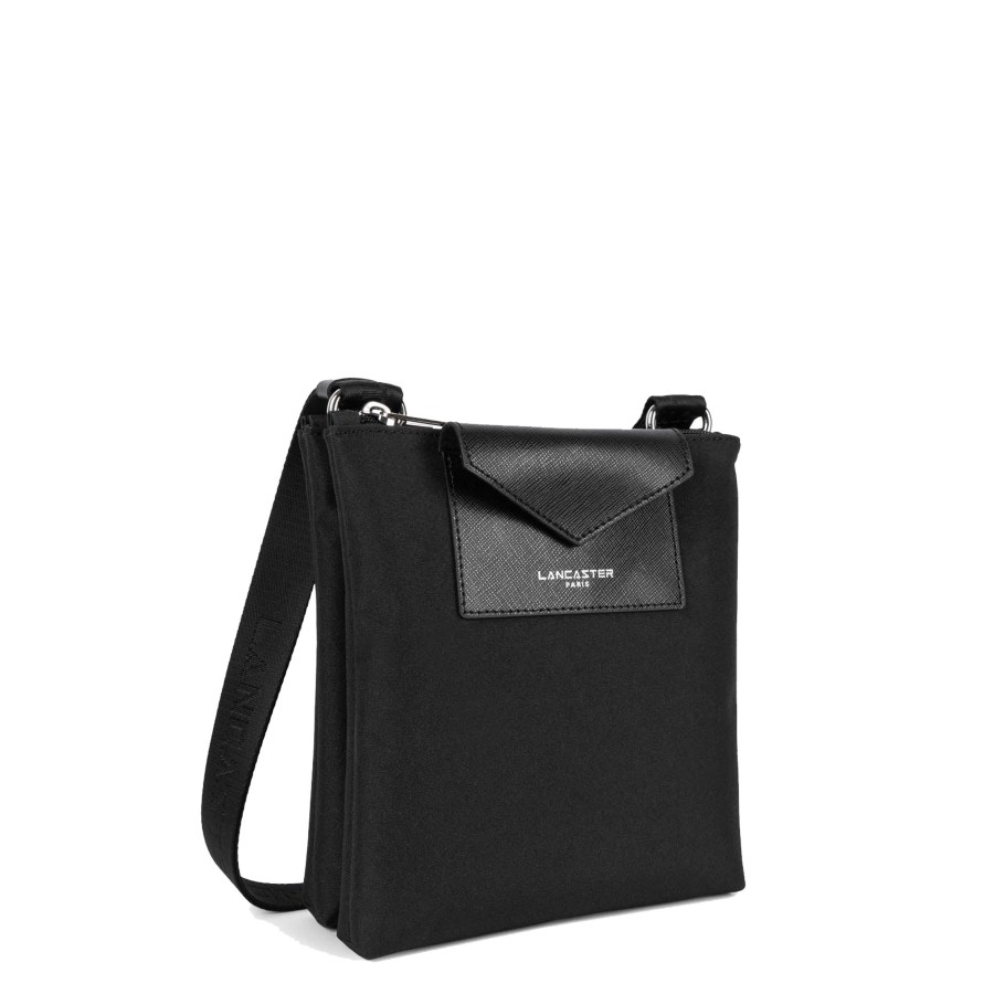 Femme Lancaster Sac Porte Bandouliere / Porte Travers | Sac Travers Smart Kba Lancaster Noir