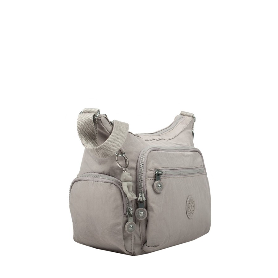 Femme Kipling Sac Porte Epaule | Sac Bandouliere Gabbie S Basic Gris Kipling