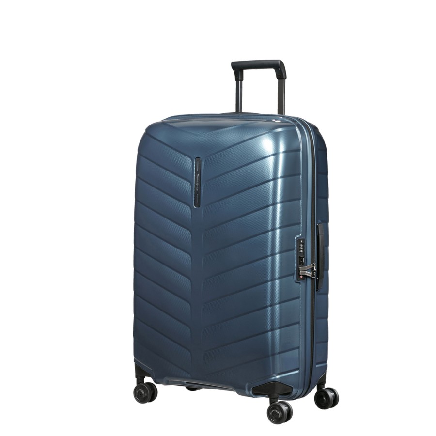 Bagages Samsonite Valise 4 Roues Souple | Valise 75Cm Attrix Samsonite Bleu