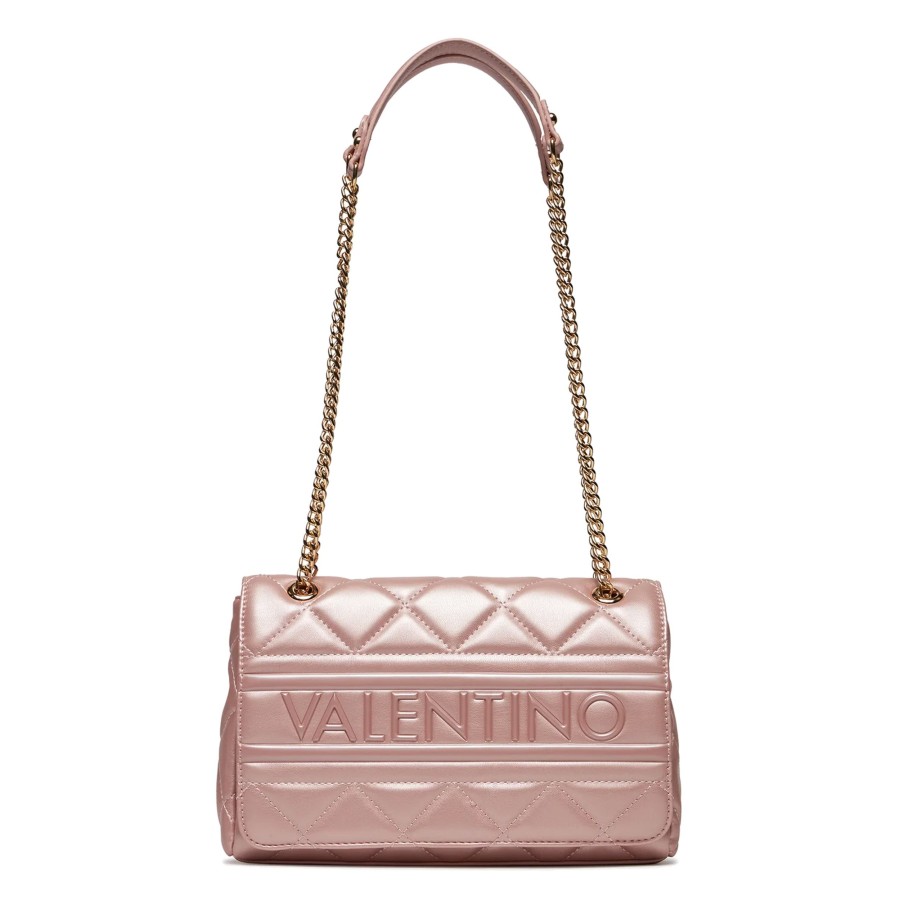 Femme Valentino Sac Porte Bandouliere / Porte Travers | Sac Travers Matelasse Ada Valentino Rose