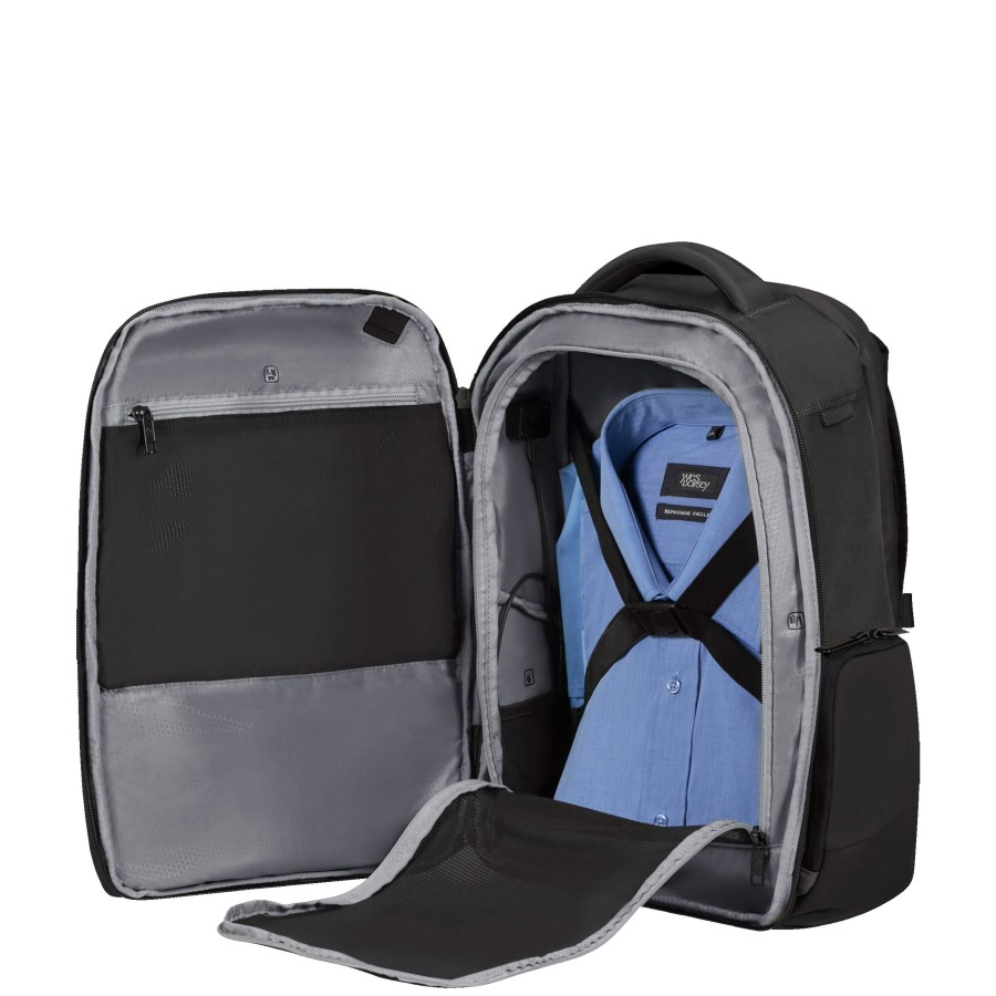 Homme Samsonite Sac A Dos | Sac A Dos Biz2Go Samsonite Noir