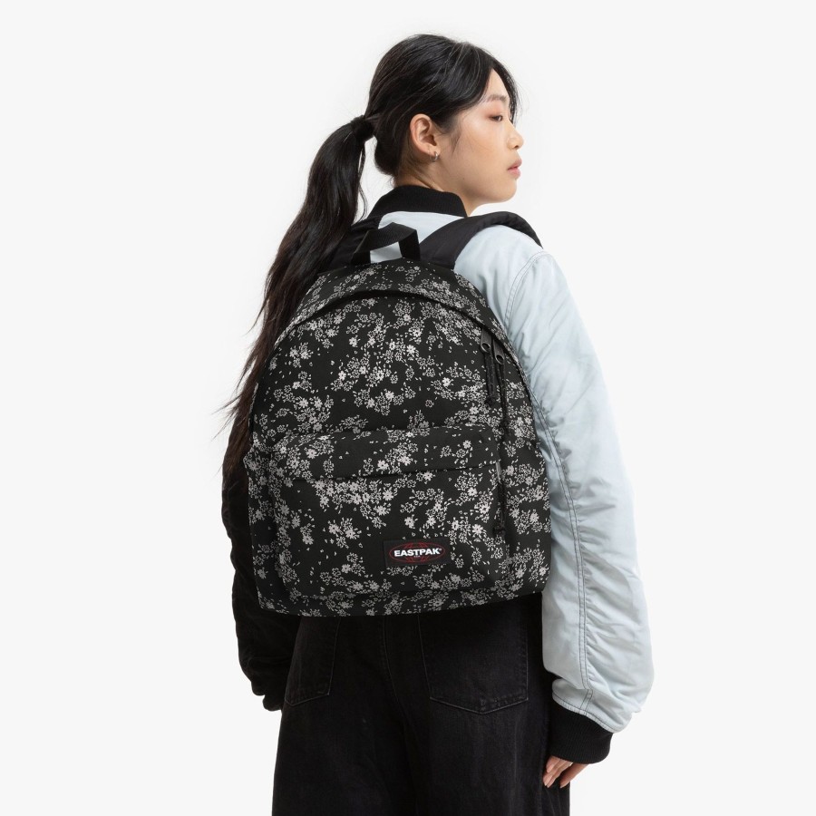 Scolaire Eastpak Sac A Dos | Sac A Dos Padded Pak'R Glitbloom Eastpak Noir