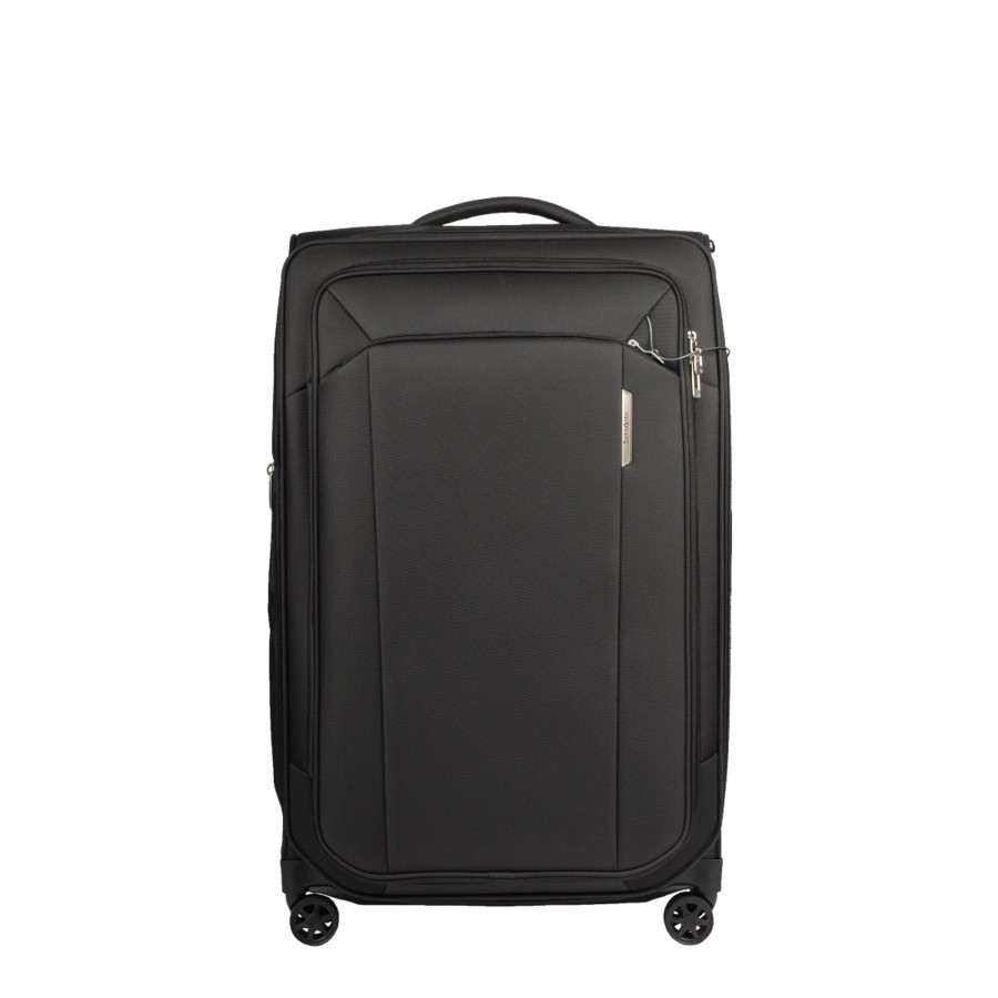 Bagages Samsonite Valise 4 Roues Souple | Valise 79Cm Respark Samsonite Noir