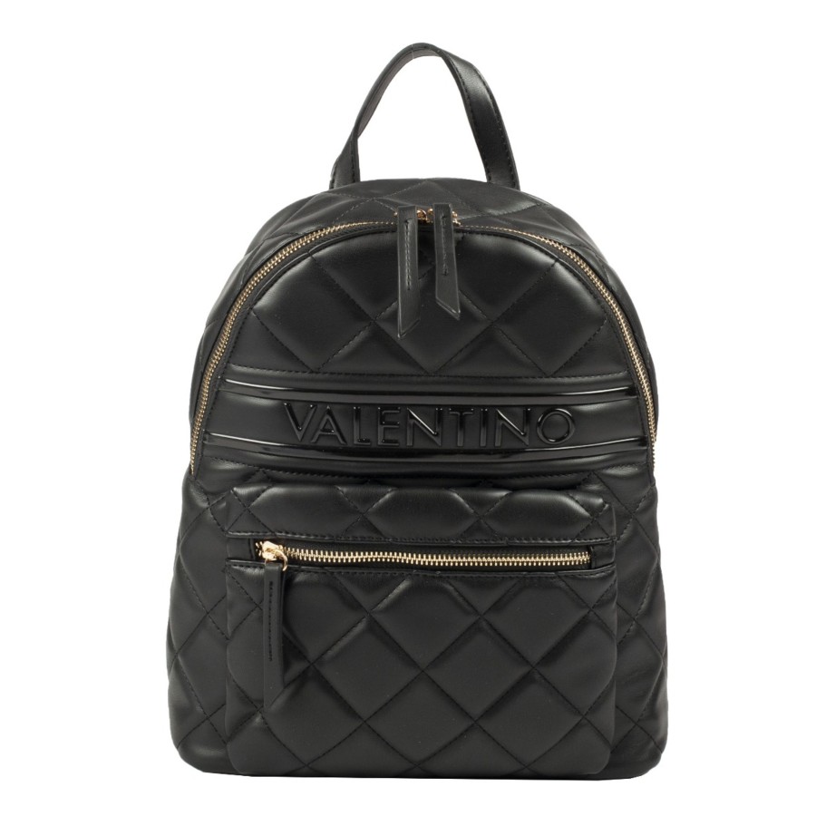 Femme Valentino Sac A Dos | Sac A Dos Matelasse Ada Valentino Noir