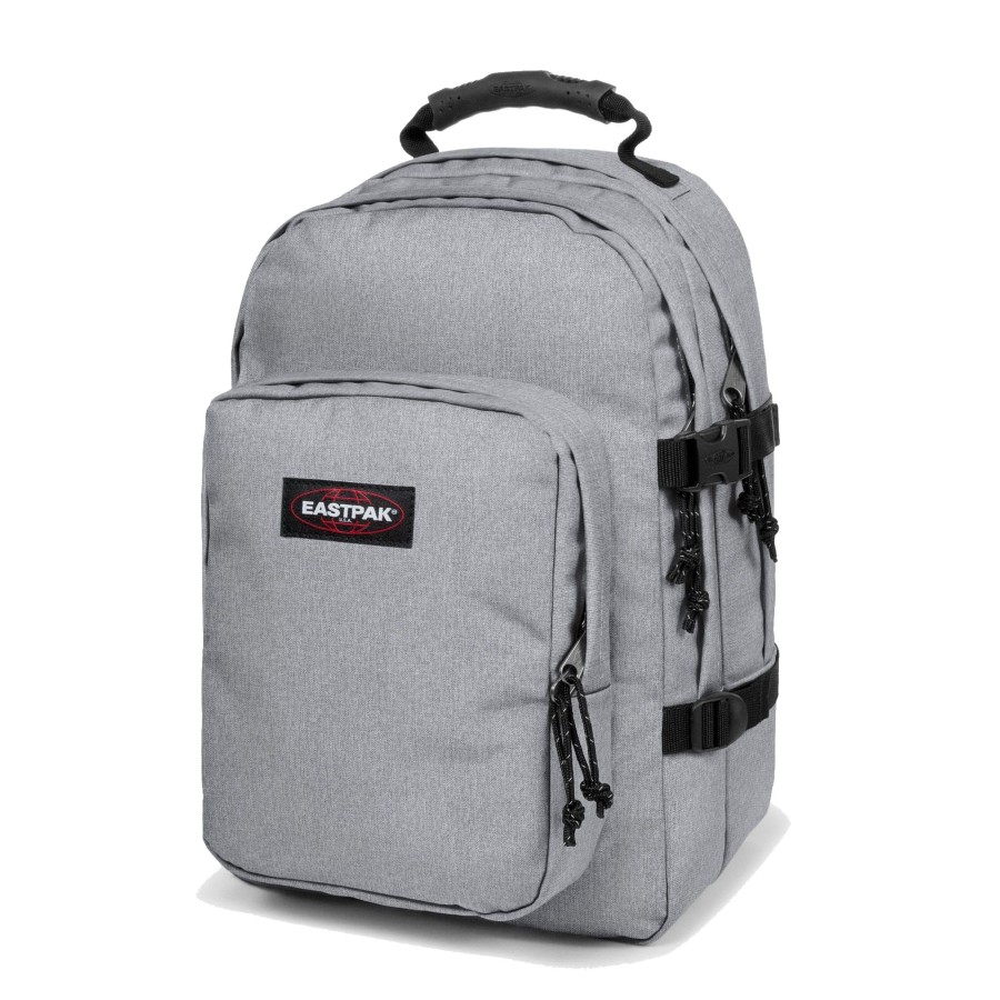 Scolaire Eastpak Sac A Dos | Grand Sac A Dos 33L Provider Eastpak Gris Sunday