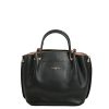 Femme Lancaster Sac Porte Main | Sac A Main En Cuir Foulonne Double Lancaster Noir