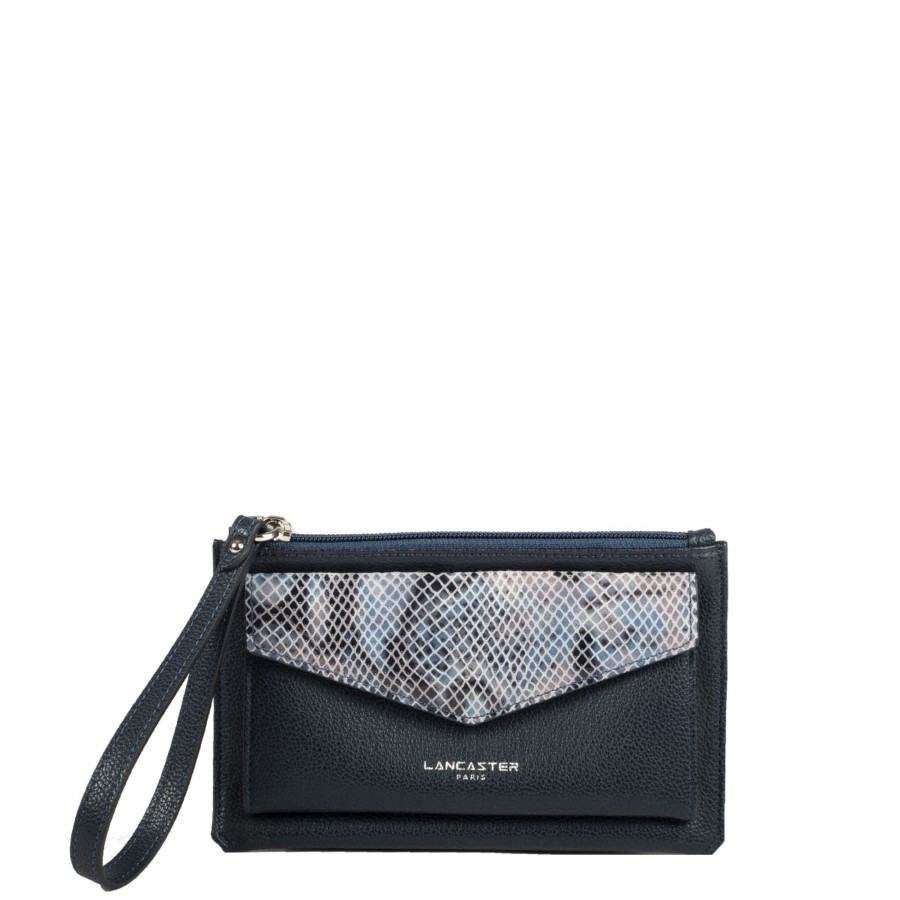 Femme Lancaster Portefeuille | Pochette Maya Lancaster Bleu Multi