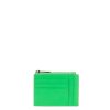 Femme Lancaster Porte Cartes | Porte Cartes En Cuir Paris Pm Lancaster Vert