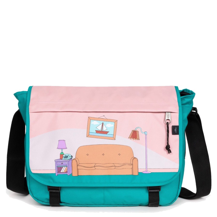 Homme Eastpak Sac Reporter/Gibeciere | Gibeciere Delegate The Simpsons Eastpak The Simpsons Sofa