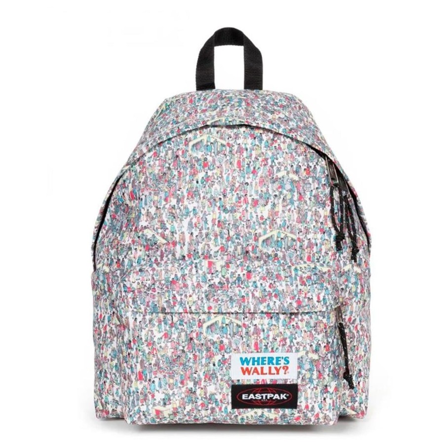 Scolaire Eastpak Sac A Dos | Sac A Dos Padded Pak'R Ou Est Charlie ? Eastpak Wally White