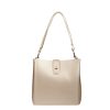 Femme Lancaster Sac Porte Epaule | Sac Seau Cuir Foulonne Double