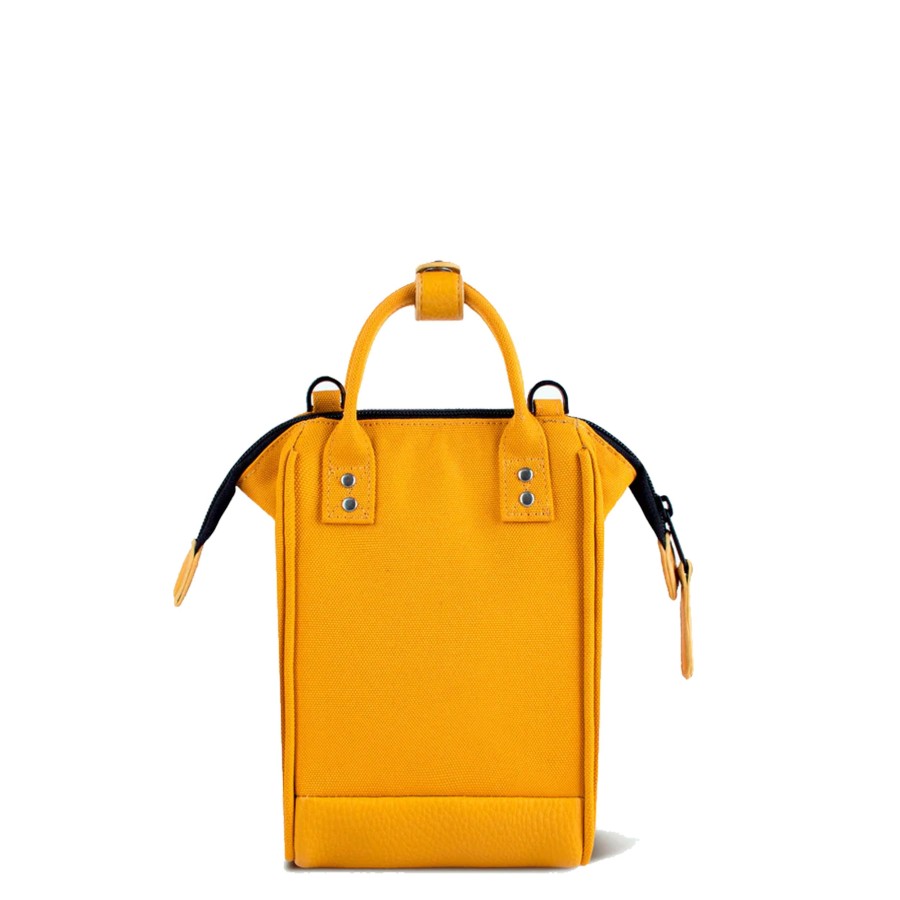 Femme Cabaia Sac Porte Bandouliere / Porte Travers | Sac A Bandouliere Nano Marrakech Cabaia Jaune