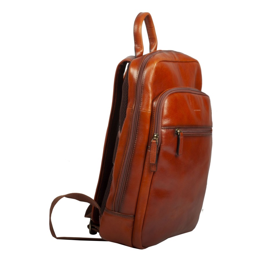 Homme Gerard Hénon Sac A Dos | Sac A Dos Cuir Verone Gerard Henon