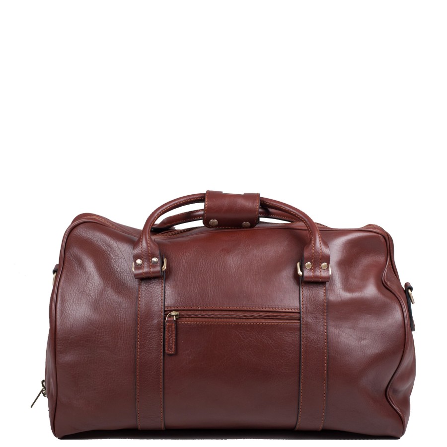 Homme Gerard Hénon Sac De Voyage | Sac De Voyage Cabine En Cuir Arizona 48Cm