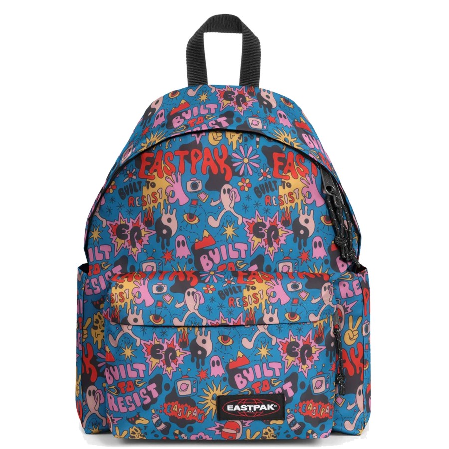 Scolaire Eastpak Sac A Dos | Sac A Dos Day Pak'R Authentic Eastpak Doodle Blue