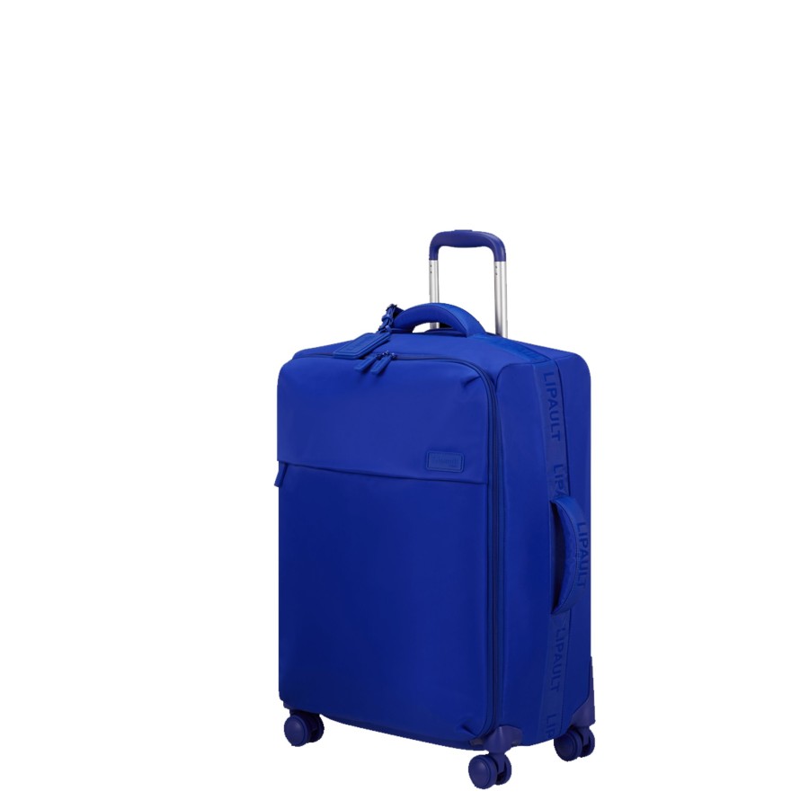 Bagages Lipault Valise 4 Roues Souple | Valise 63 Cm Plume Lipault Bleu