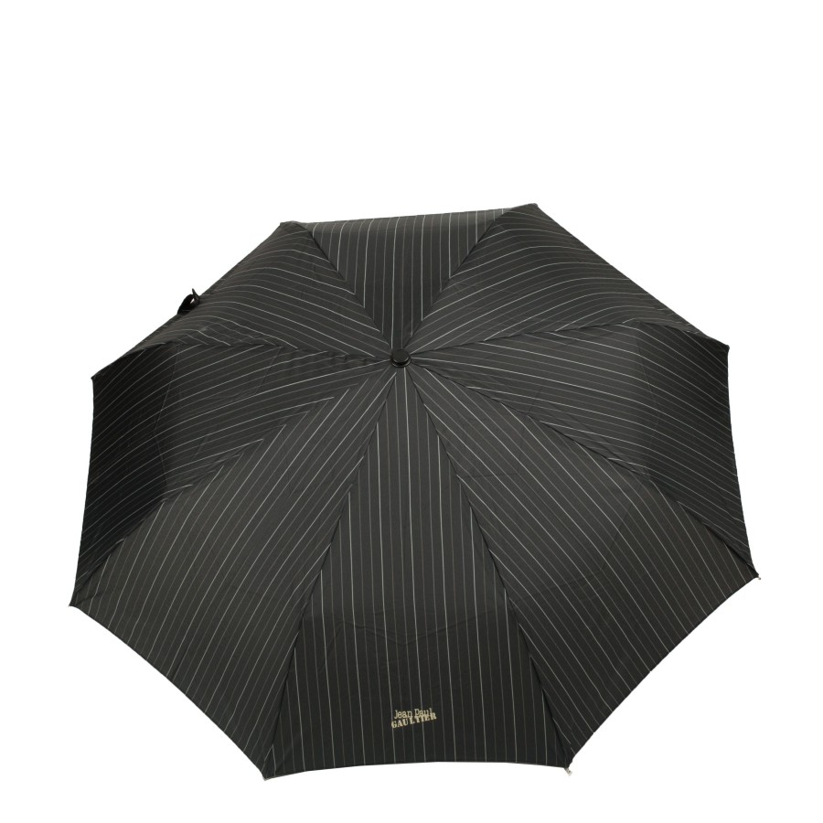 Homme Jean Paul Gaultier Parapluies | Parapluie Pliant Raye