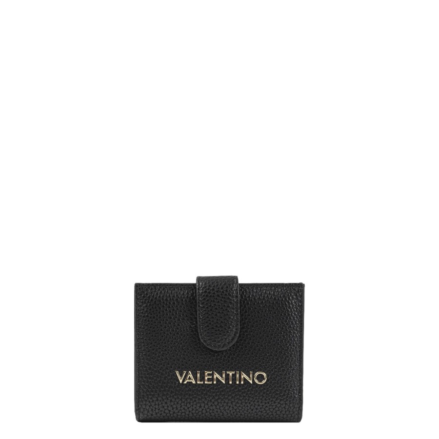 Femme Valentino Portefeuille | Portefeuille Brixton Valentino Noir