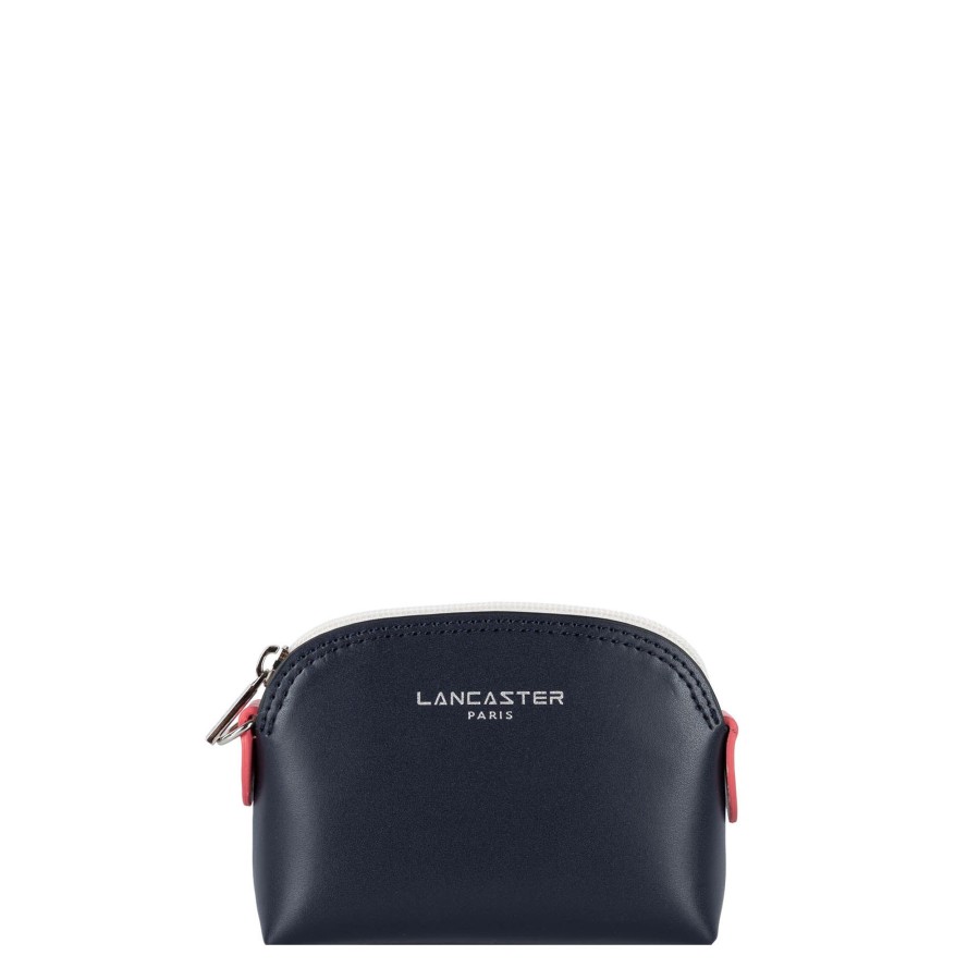 Femme Lancaster Porte Monnaie | Porte Monnaie En Cuir Smooth Lancaster Bleu