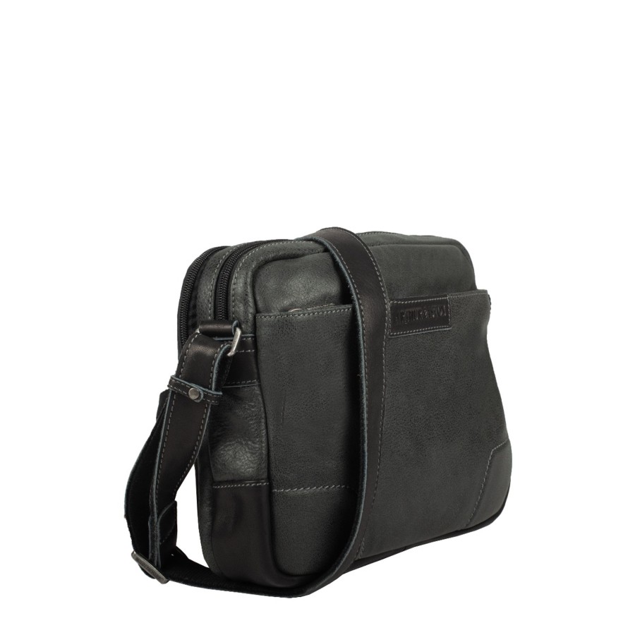 Homme Arthur et Aston Sac Reporter/Gibeciere | Sac Besace En Cuir Marco